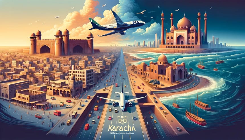 Peshawar to Karachi PIA Ticket Price
