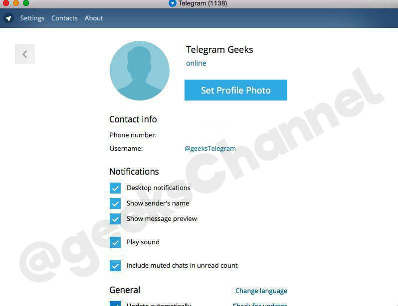Add Profile Photo and Bio